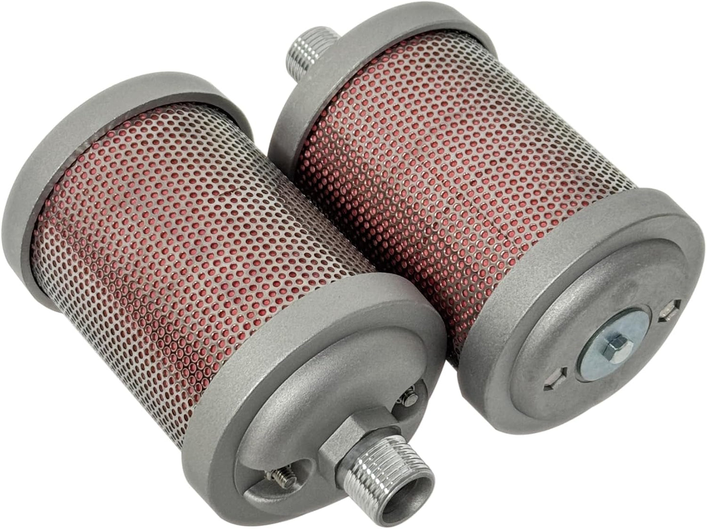XY05 Air Compressor Muffle，Dryer Silencer 1/2" NPT，for Drying Machine Diaphragm Pump Exhaust Noise Reduction，XY-05 M05，Single Chamber 145 PSI，Muffler Replacement Part X05